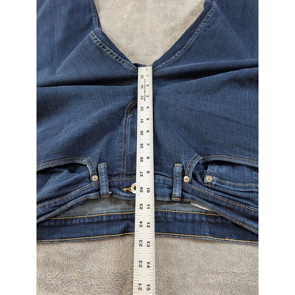 Levi’s 514 Jeans Mens 34x30 Straight Fit Blue Denim Casual Comfort Stretch - Picture 11 of 13